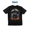 Spooky Mystic Cat Forest — Glow Graphic Tee - Image 3