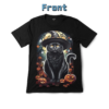 Spooky Mystic Cat Forest — Glow Graphic Tee - Image 2