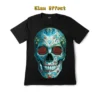 Sugar Skull Rose Graphic Tee — Glow-in-the-Dark - Image 6