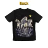 Wild Horses Moonlight Graphic Tee — Glow-in-the-Dark - Image 3