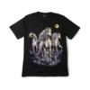 wild horses, moonlight, Graphic tee, Glow in the Dark, Magic Mystic Shoppe