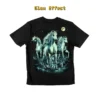 Wild Horses Moonlight Graphic Tee — Glow-in-the-Dark - Image 7