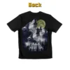 Back view of a Howling Wolf Pack Full Moon Tee.