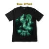 Front view of Howling Wolf Pack Full Moon Tee showing the glow-in-the-dark effect.