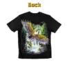 Back view of a Soaring Eagle Waterfall Graphic Tee.