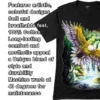 Close-up of Soaring Eagle Waterfall Graphic Tee fabric quality.